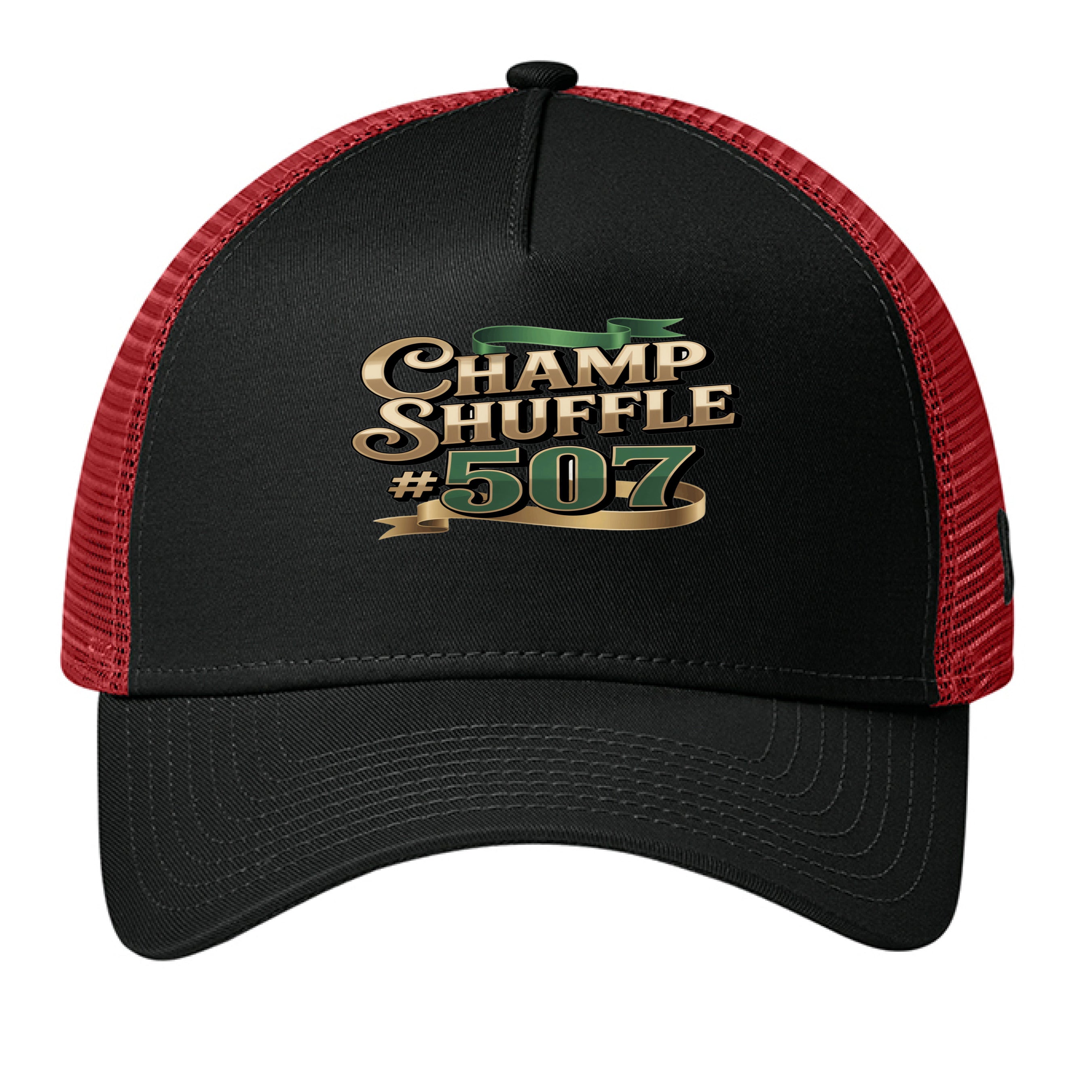 Flag Black/ Scarlet - FRONT